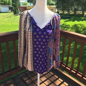 Long sleeve Paisley Stoosh Blouse